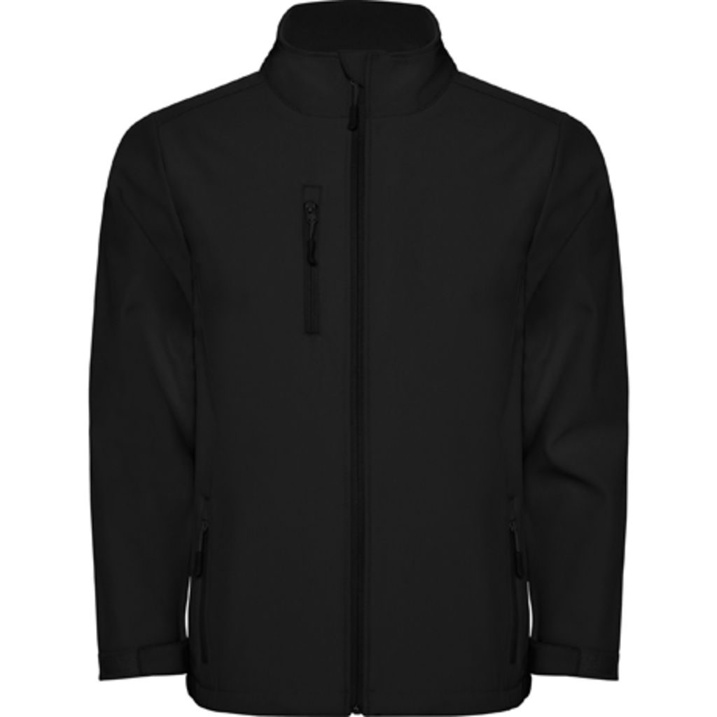 NEBRASKA Флисовая куртка двухслойная, цвет черный  размер S
