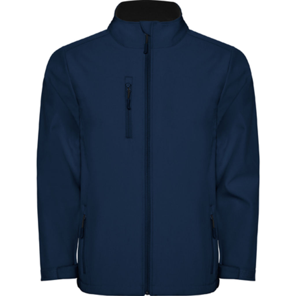 NEBRASKA Флисовая куртка двухслойная, цвет темно-синий  размер S