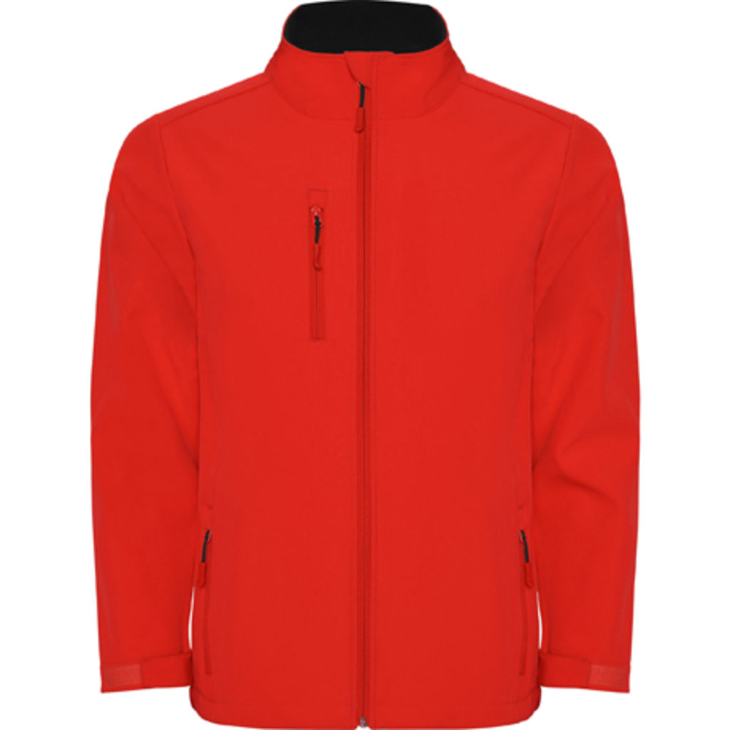 NEBRASKA Флисовая куртка двухслойная, цвет красный  размер S