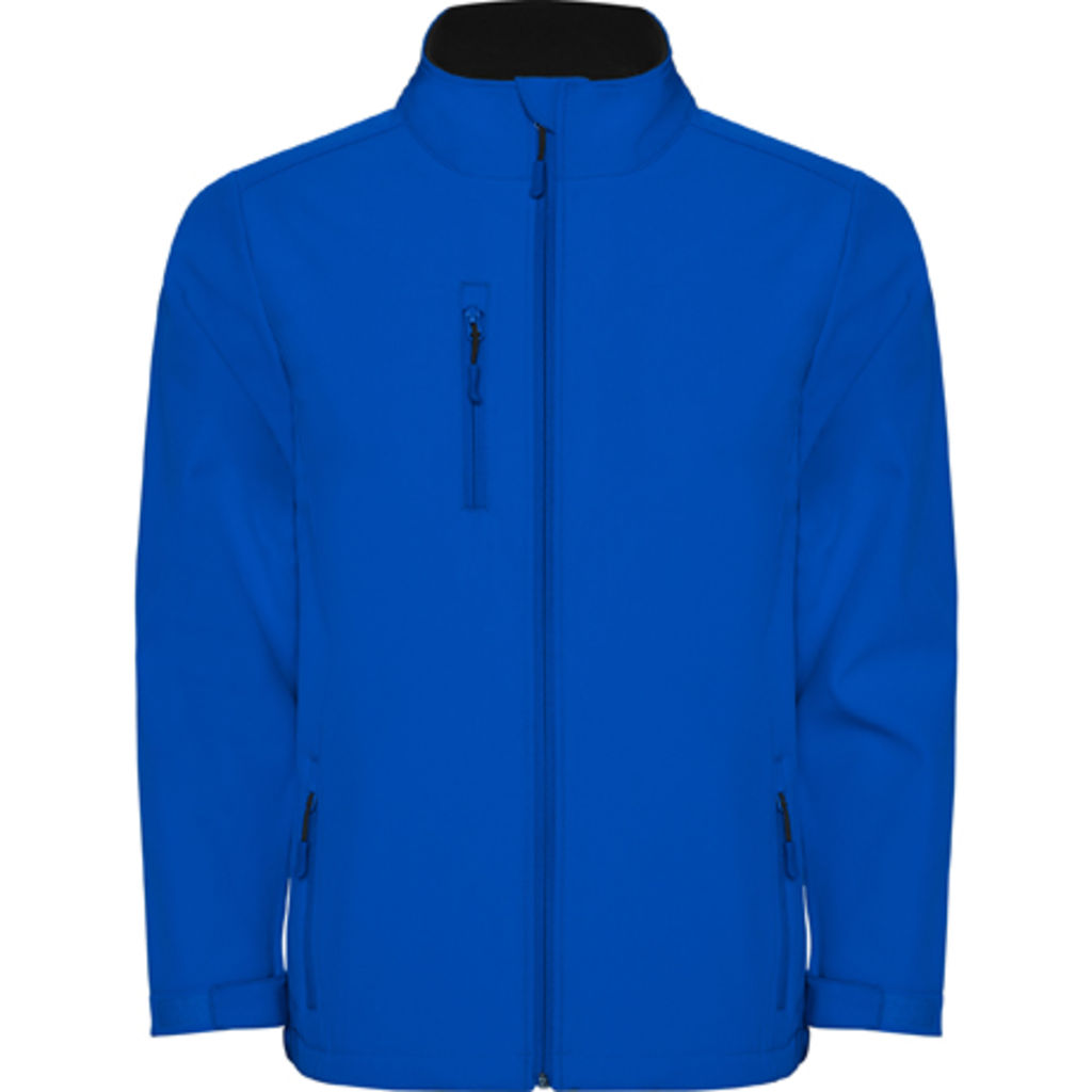 NEBRASKA Флисовая куртка двухслойная, цвет королевский синий  размер 3XL