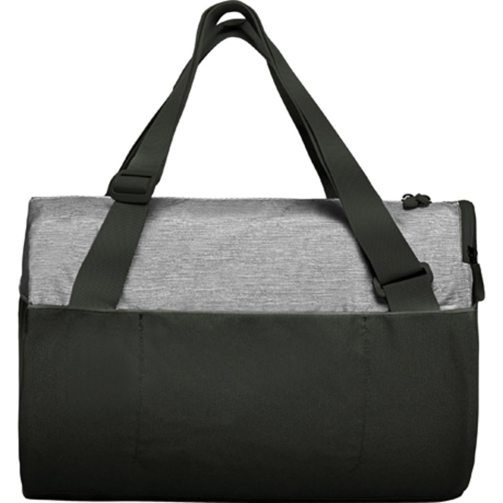 JOGGER Комбінована сумка з подвійною регульованою ручкою, колір темний свинцевий, сірий  розмір ONE SIZE