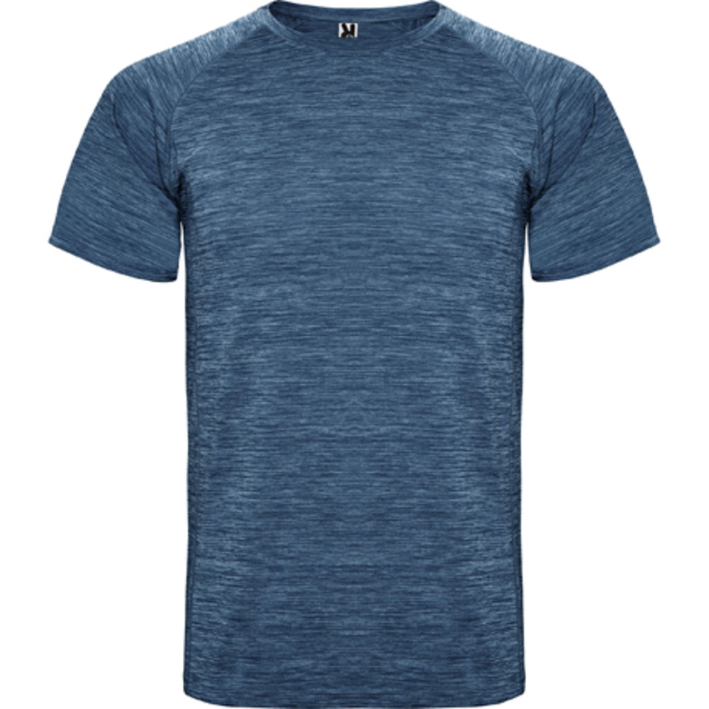 AUSTIN Спортивная футболка из полиэстерной ткани, цвет темно-синий  размер S