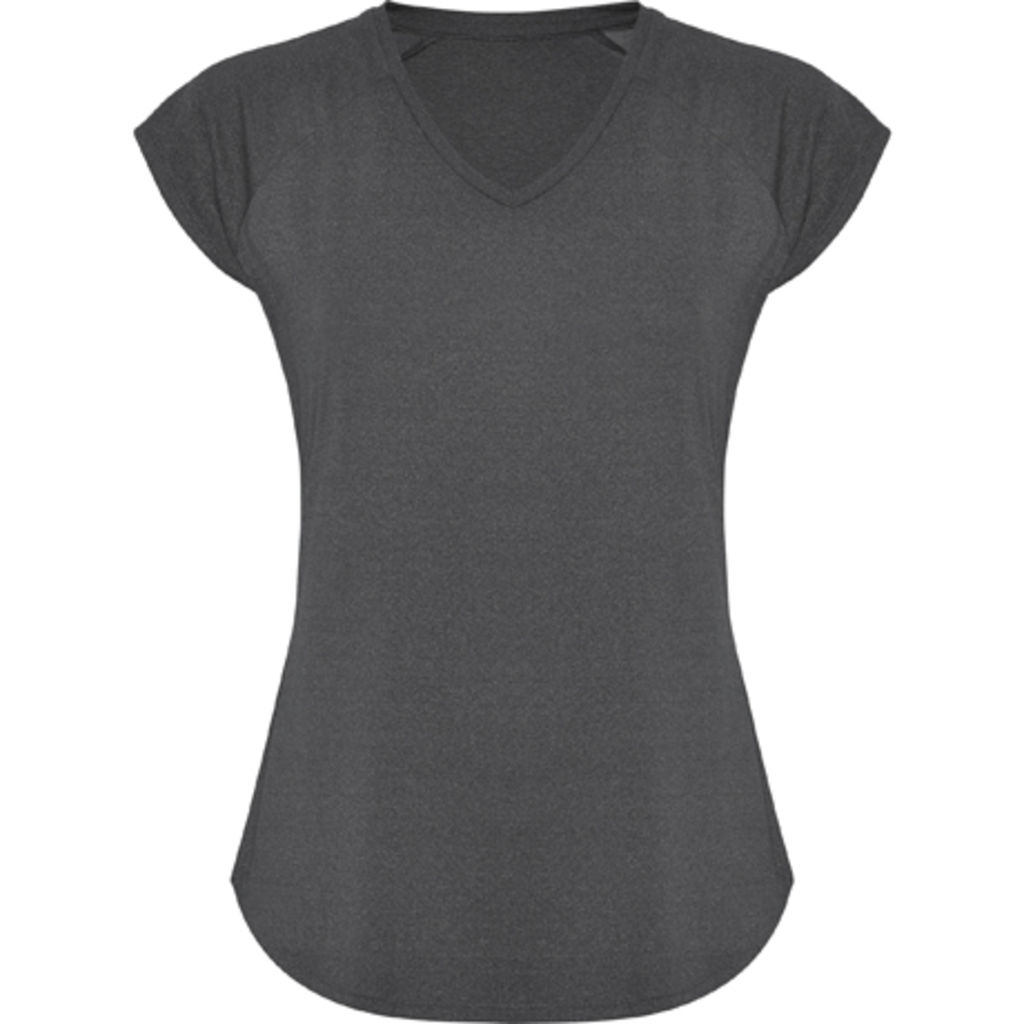 AVUS Универсальная женская спортивная футболка с коротким рукавом реглан, цвет черное дерево  размер S