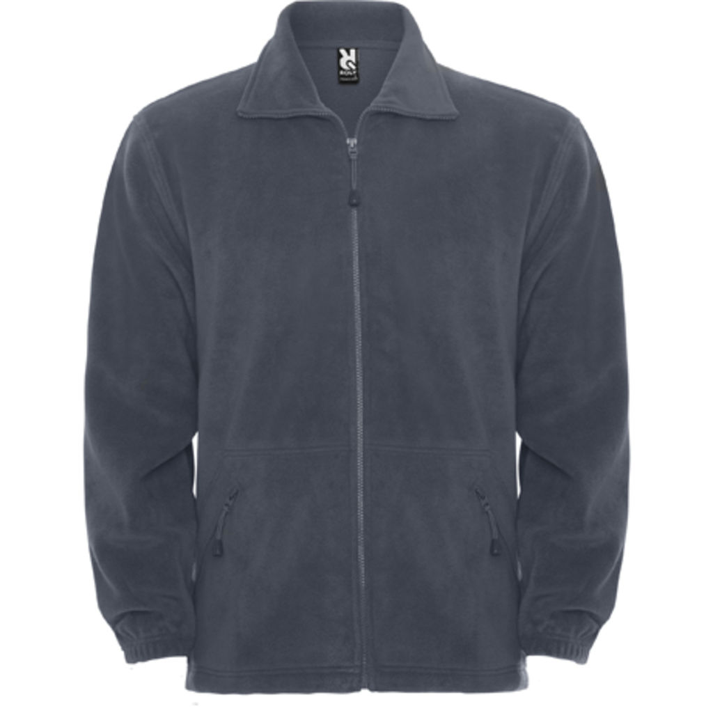 PIRINEO Флисовая куртка с высоким воротником-стойкой, цвет свинец  размер XXXXL