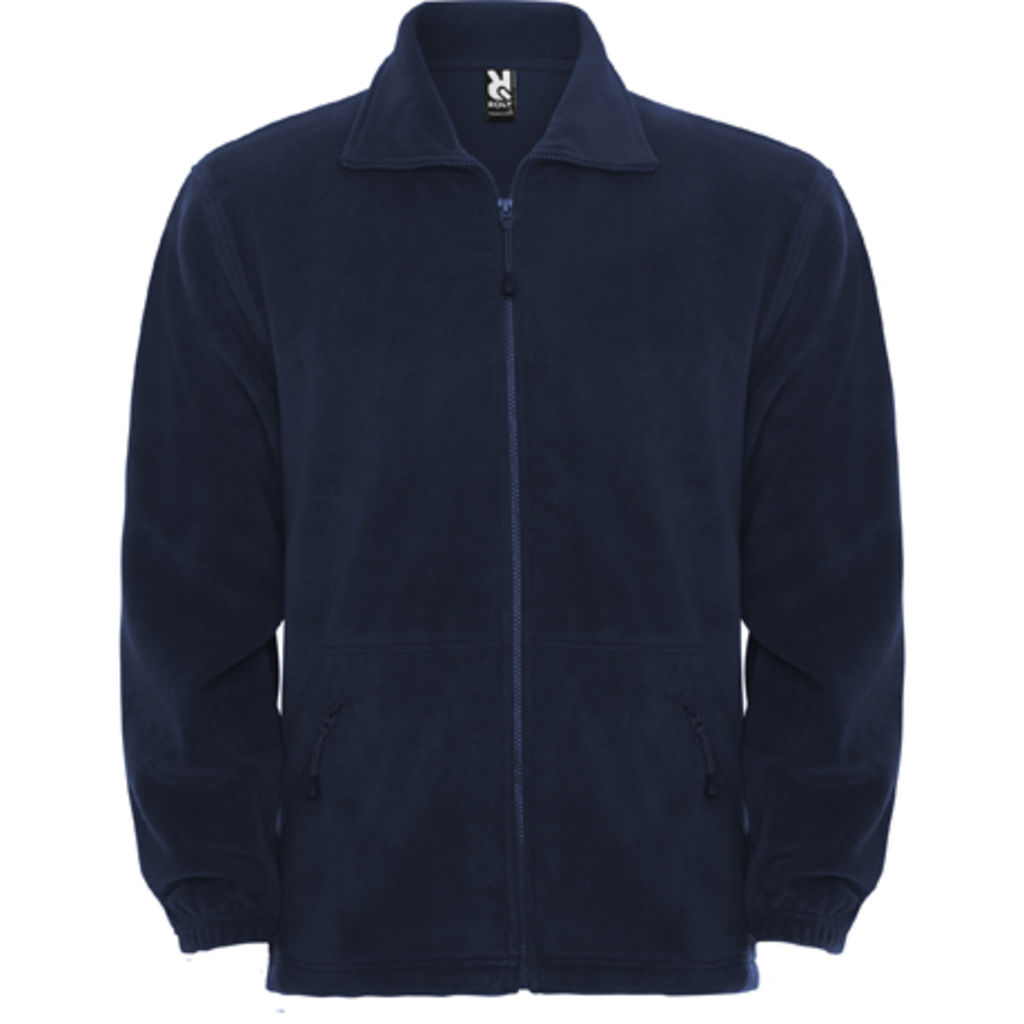 PIRINEO Флисовая куртка с высоким воротником-стойкой, цвет темно-синий  размер XXXXL
