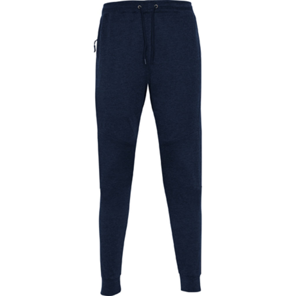 CERLER Длинные брюки зауженного кроя с эластичным поясом, цвет темно-синий  размер S