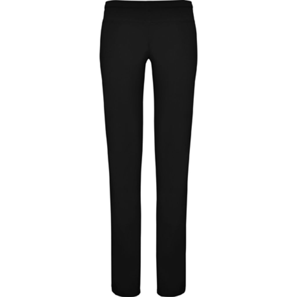 BOX Удобные женские спортивные брюки зауженного кроя, цвет черный  размер 3XL