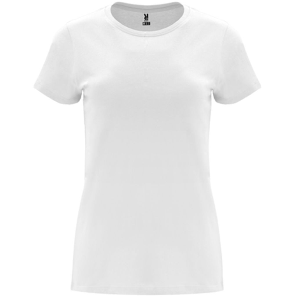 CAPRI Женская футболка с коротким рукавом, цвет белый  размер S