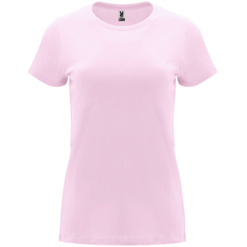 CAPRI Жіноча футболка з коротким рукавом, колір світло-рожевий  розмір S