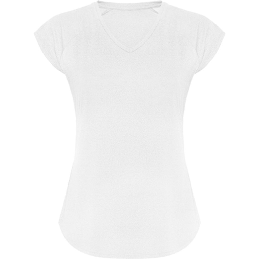 AVUS Жіноча спортивна футболка з коротким рукавом в стилі реглан, колір білий  розмір S