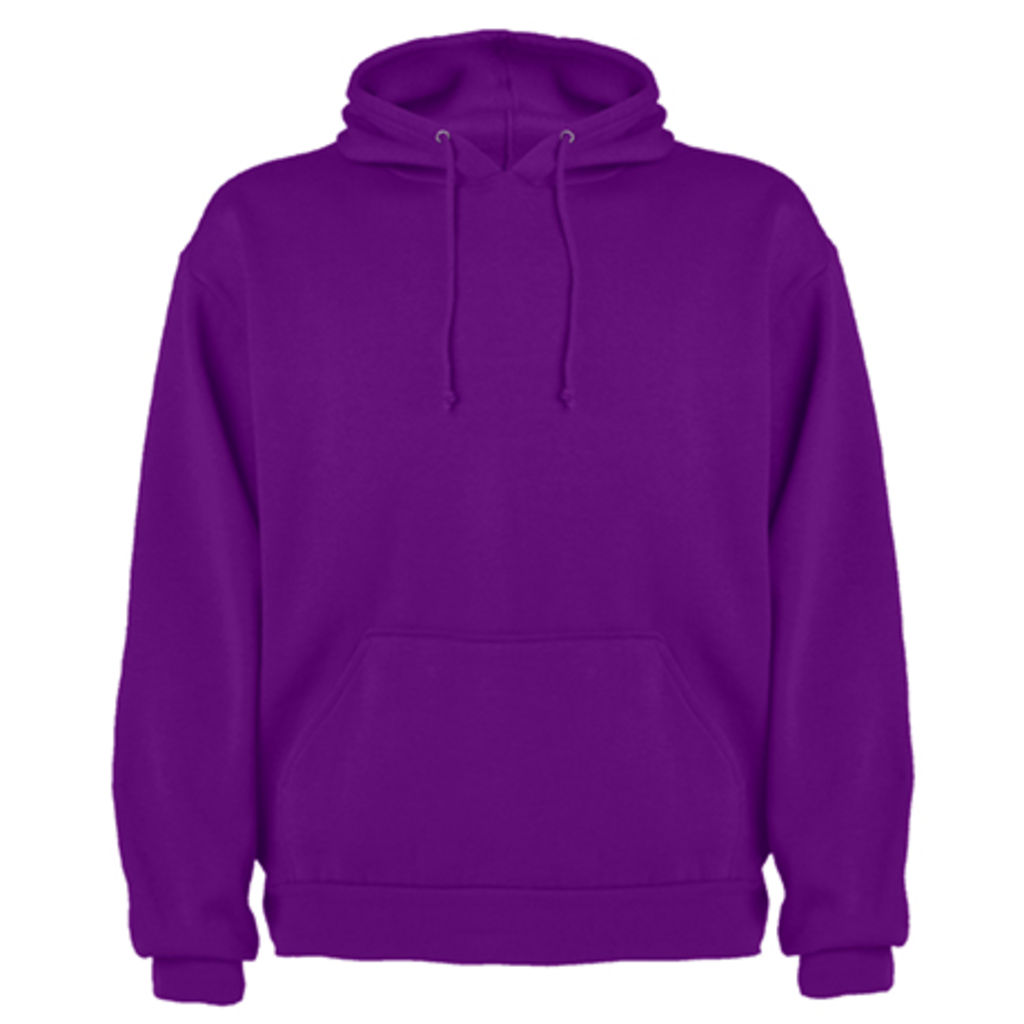 CAPUCHA Толстовка з капюшоном з кишенею типу кенгуру, колір пурпурний  розмір S
