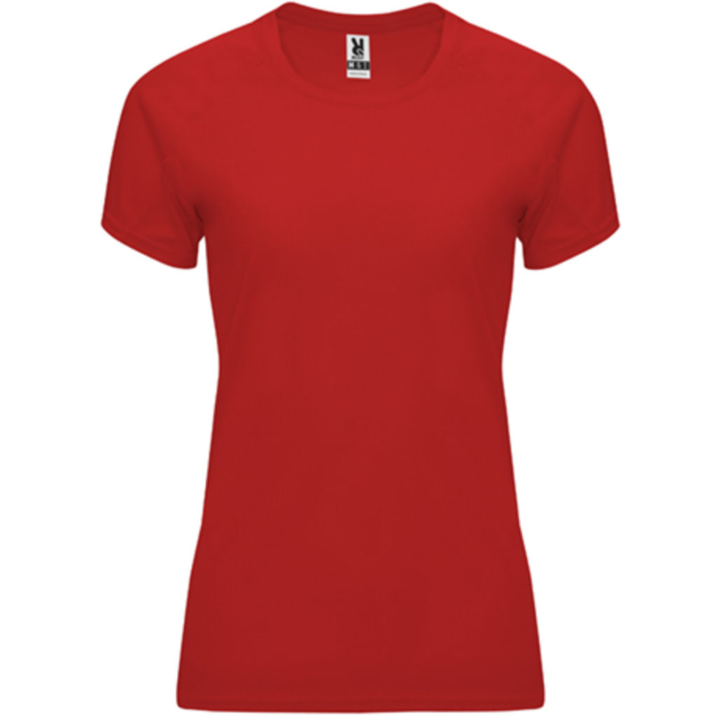 BAHRAIN WOMAN Женская футболка с коротким рукавом, цвет красный  размер S