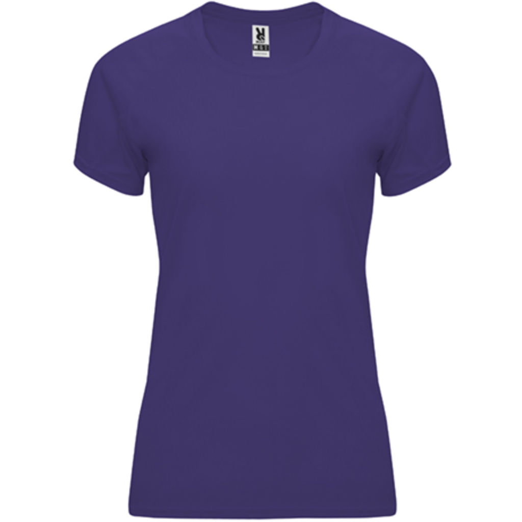 BAHRAIN WOMAN Женская футболка с коротким рукавом, цвет пурпурный  размер S
