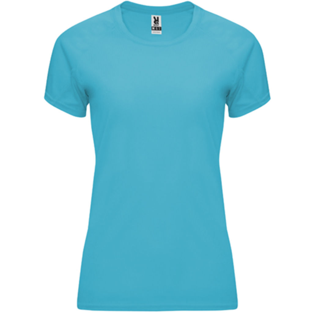 BAHRAIN WOMAN Жіноча футболка з коротким рукавом, колір бірюзовий  розмір L