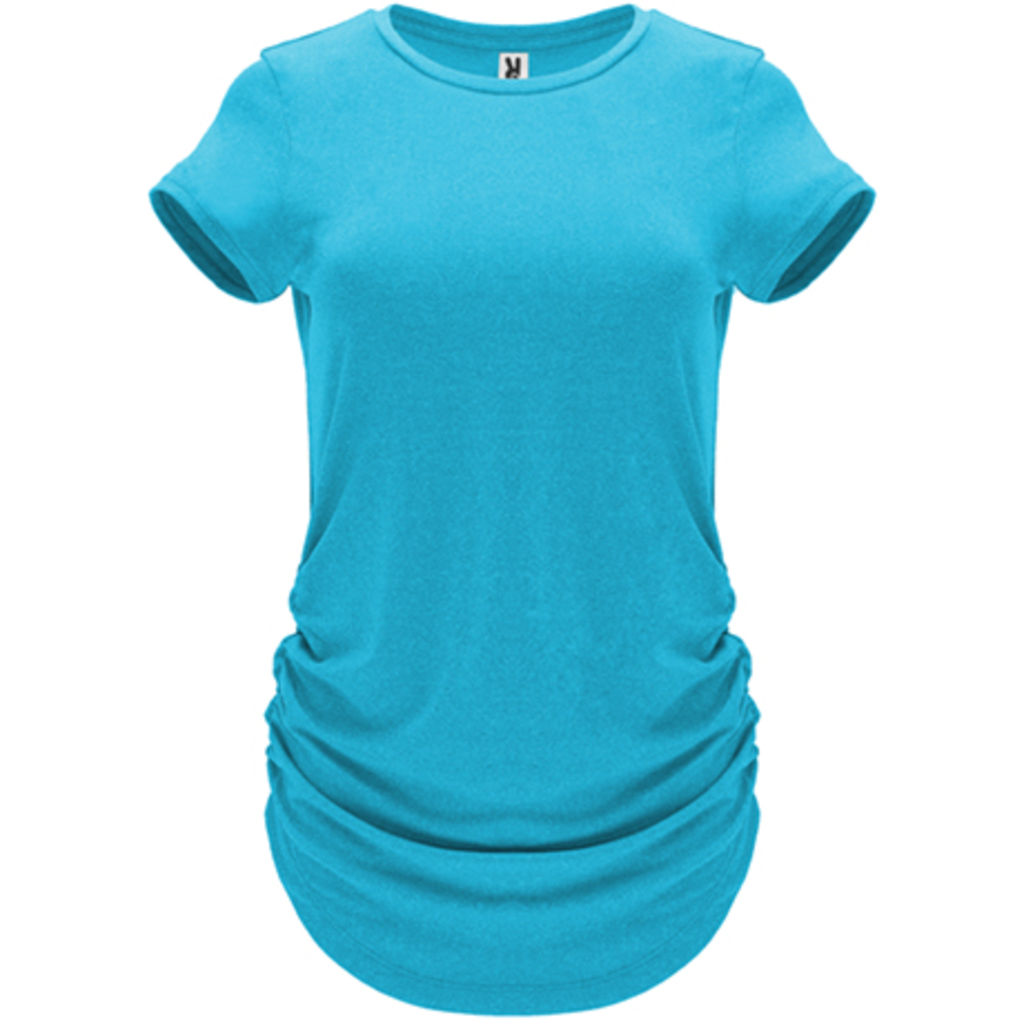 AINTREE Женская техническая футболка с коротким рукавом, цвет бирюзовый  размер XXL