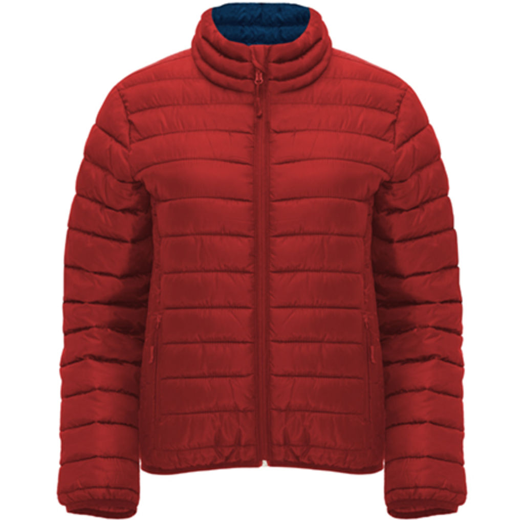 FINLAND WOMAN Женская стеганая куртка с наполнителем, цвет красный  размер L