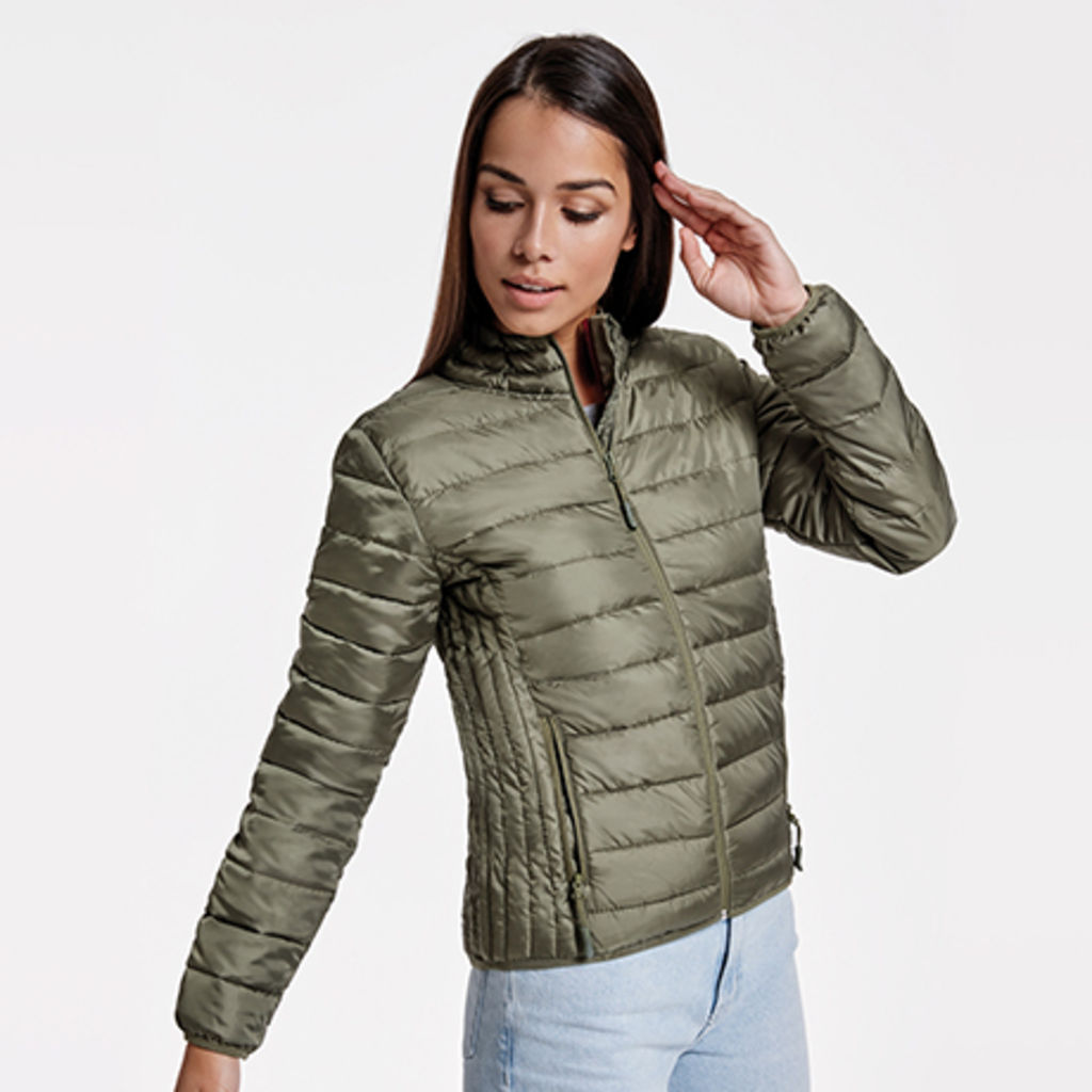 FINLAND WOMAN Женская стеганая куртка с наполнителем, цвет красный  размер XL - RA50950460- Фото №2