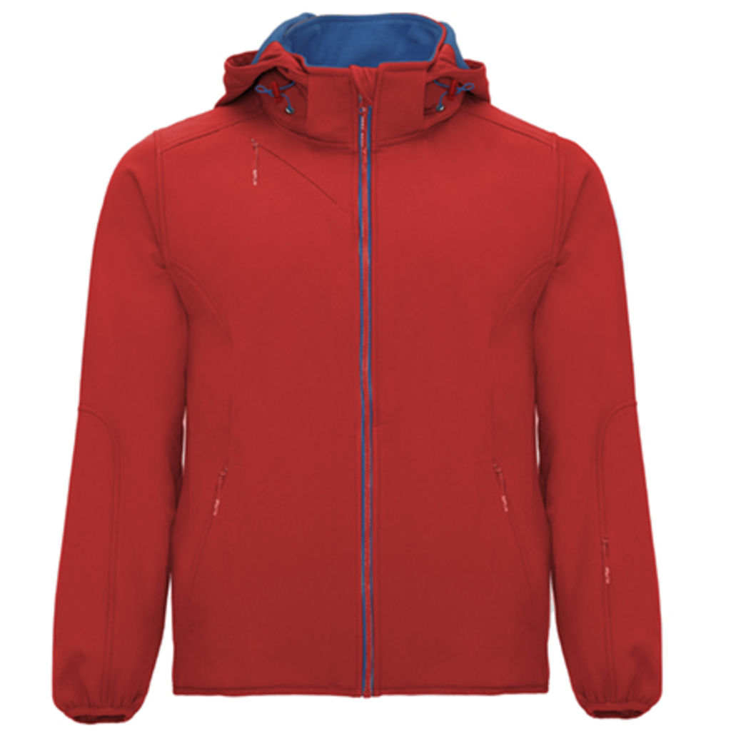 SIBERIA М´яка двошарова куртка спортивного крою:, колір червоний  розмір M