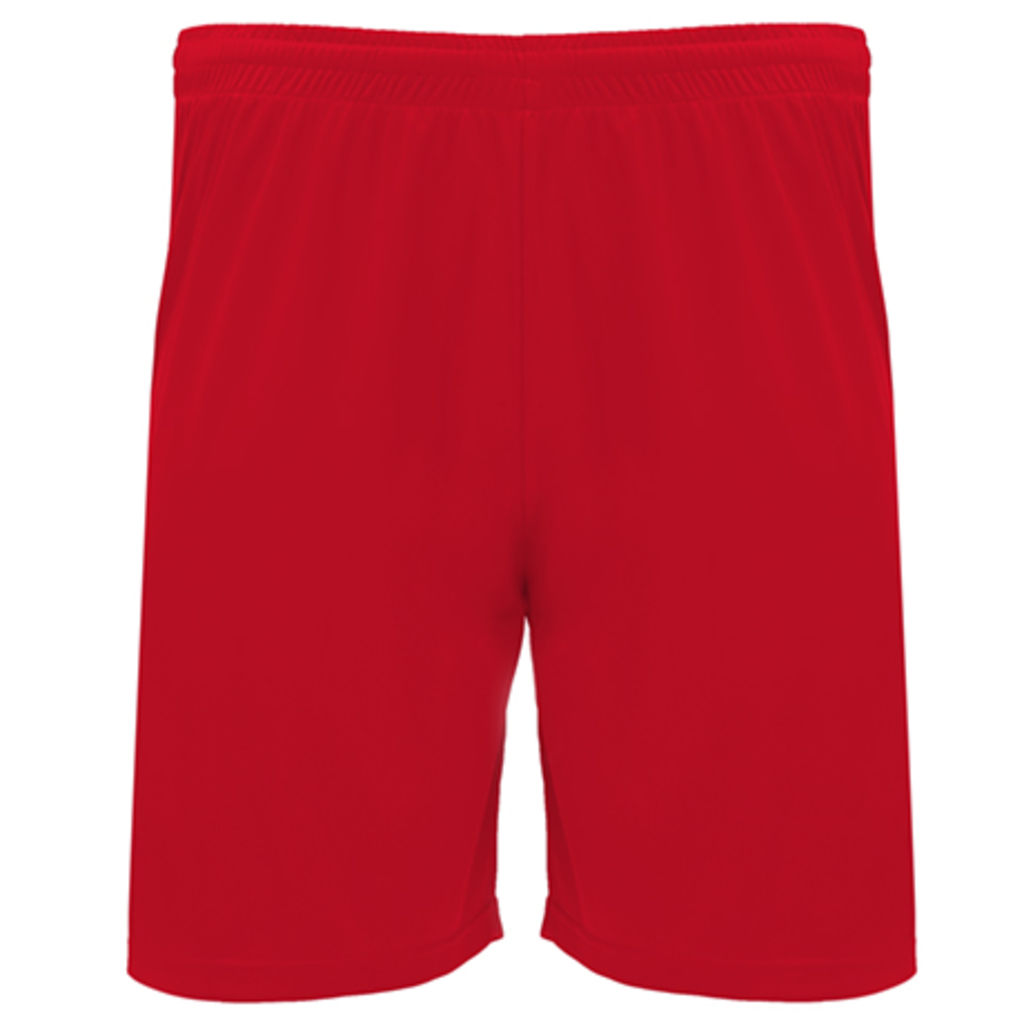 DORTMUND Спортивные шорты с эластичным поясом и внутренним шнурком для регулировки, цвет красный  размер M