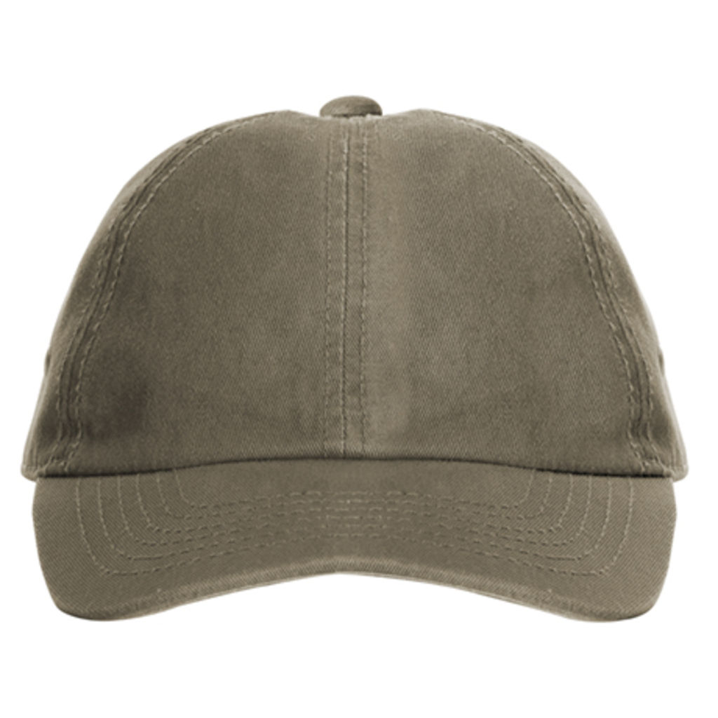 TERRA 6-панельна кепка, колір горіховий  розмір ONE SIZE