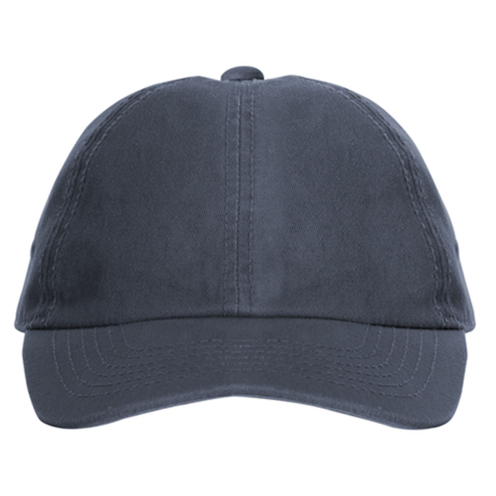 TERRA 6-панельна кепка, колір джинс  розмір ONE SIZE