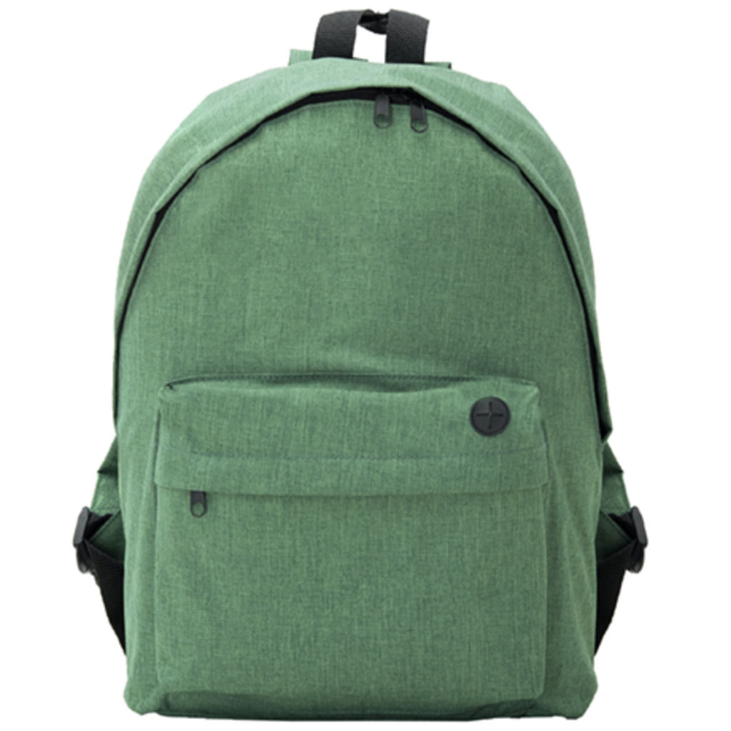 TEROS Базовий рюкзак в з мармуровим принтом, колір верес папороть зелений  розмір ONE SIZE
