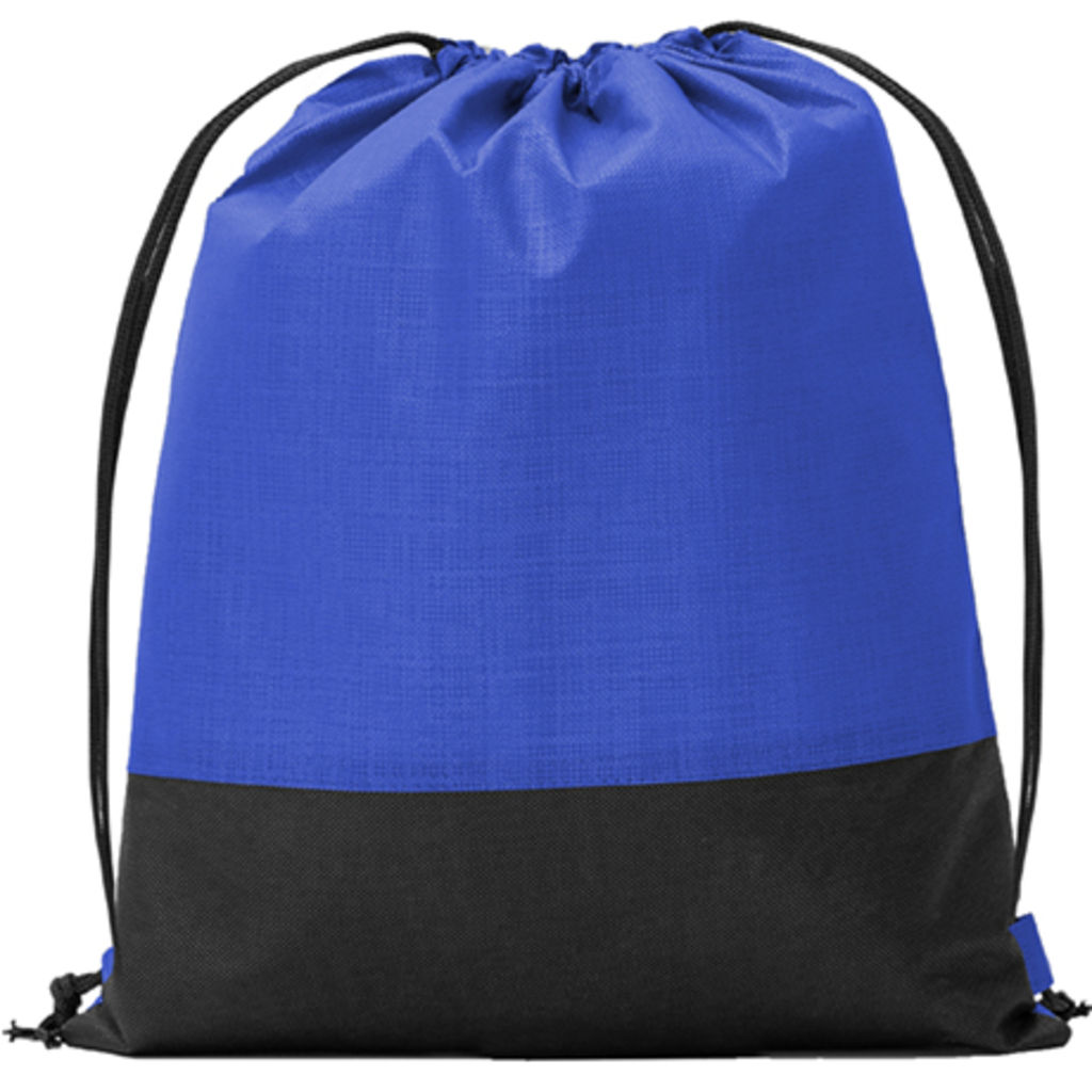 GAVILAN Комбінована сумка з з спанбонду з ефектом металік і простого чорного, колір електричний синій, чорний  розмір ONE SIZE