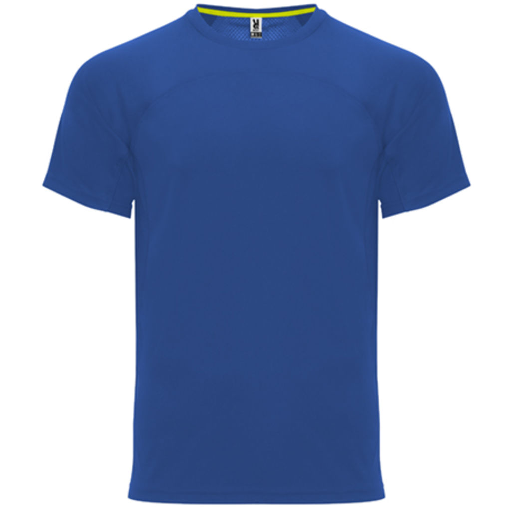 MONACO Футболка унісекс з коротким рукавом, колір королівський синій  розмір S