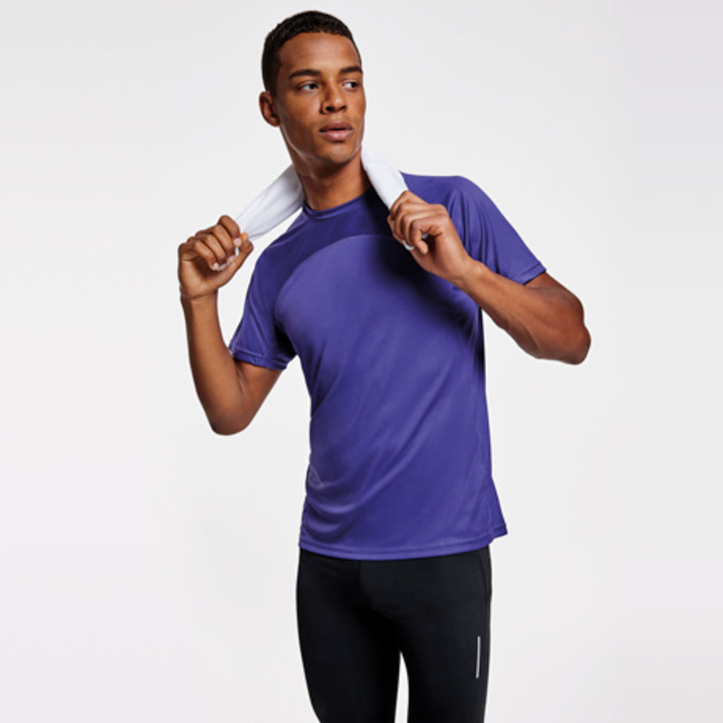 MONACO Футболка унисекс с коротким рукавом, цвет королевский синий размер L - CA64010305- Фото №2 MONACO Футболка унисекс с коротким рукавом, цвет королевский синий размер L - CA64010305- Фото №2