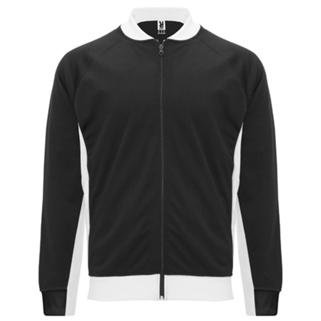 ILIADA Комбинированная спортивная куртка, цвет черный, белый  размер 6 YEARS
