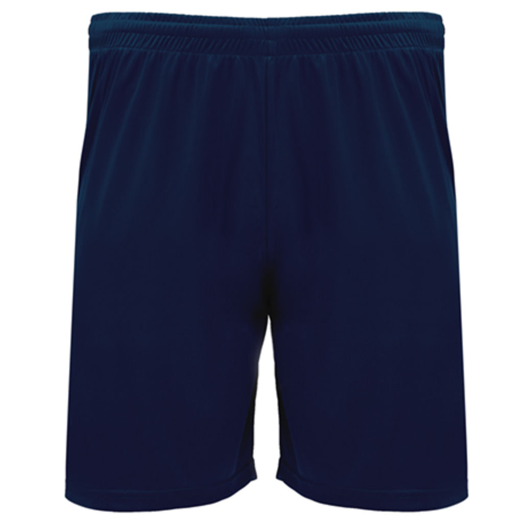 DORTMUND Спортивні шорти з еластичним поясом і внутрішнім шнурком для регулювання, колір темно-синій  розмір M