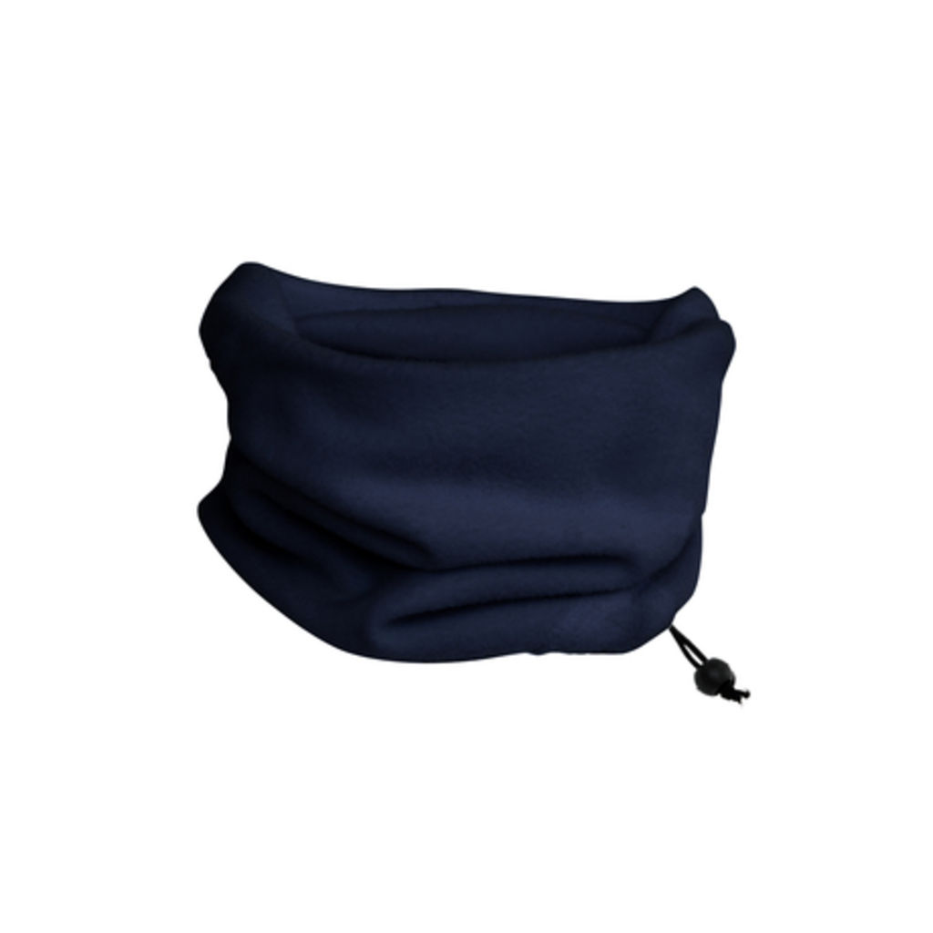 NUKKA Флисовый шарф-снуд с эластичным регулятором, цвет морской синий  размер ONE SIZE