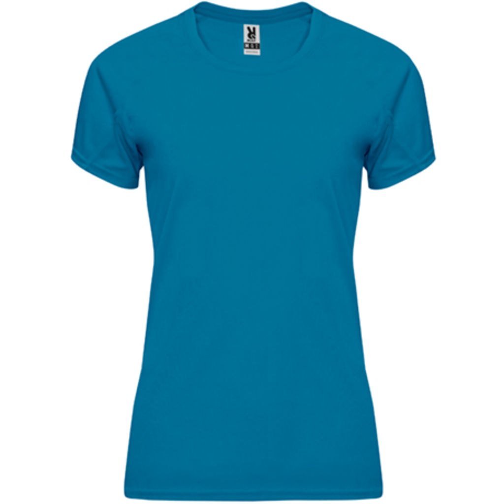 BAHRAIN WOMAN Женская футболка с коротким рукавом, цвет лунный голубой  размер 2XL