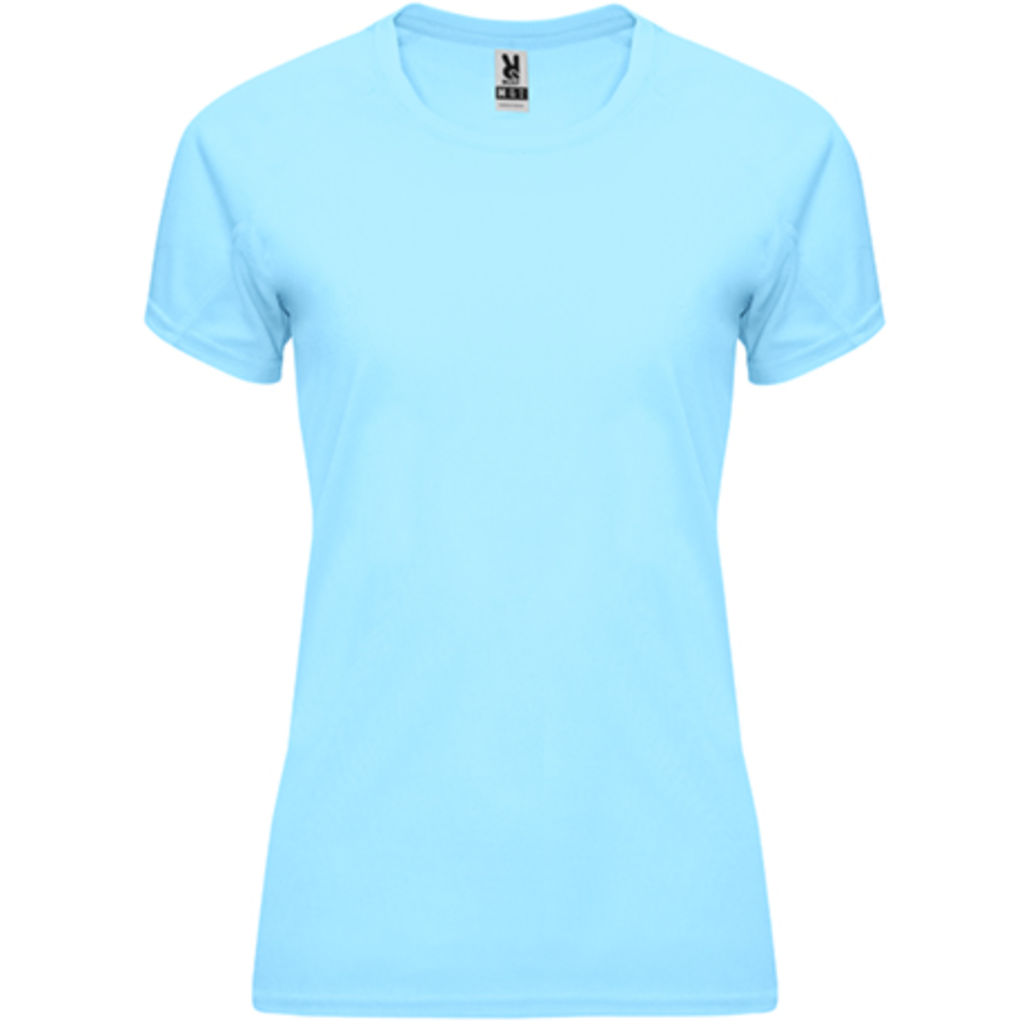 BAHRAIN WOMAN Женская футболка с коротким рукавом, цвет небесно-голубой  размер S