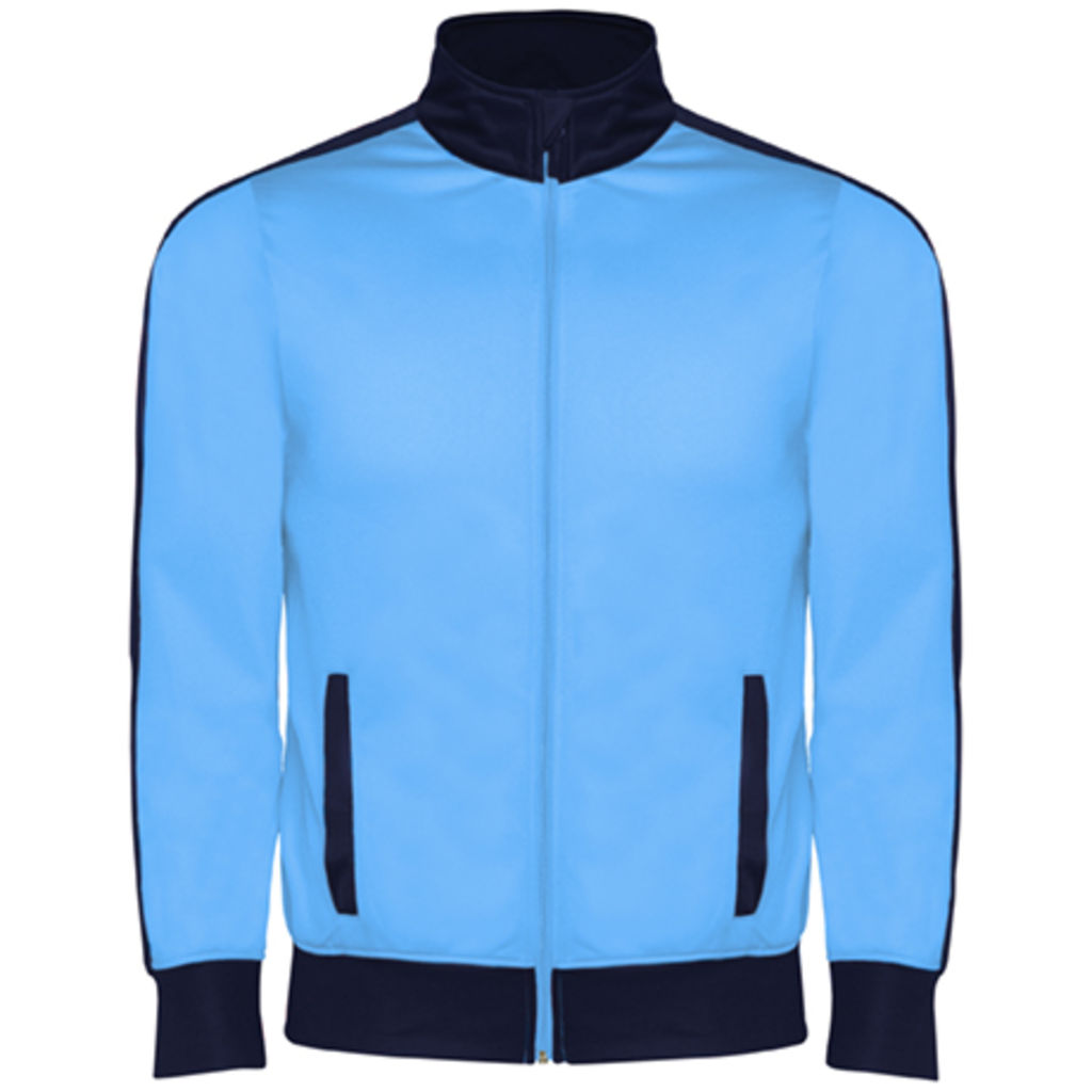 ESPARTA Костюм спортивний комбінований із куртки та штанів, колір небесно-блакитний, темно-синій  розмір S