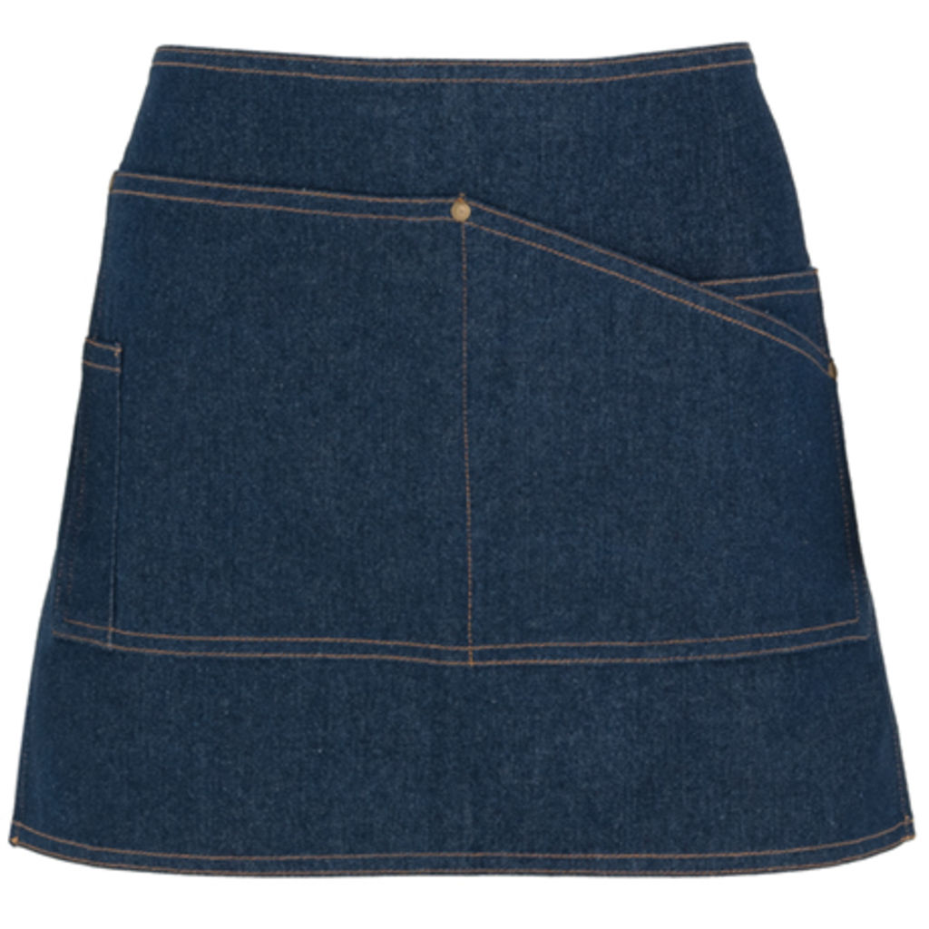 DACOSTA Короткий фартук из джинсовой ткани:, цвет джинс  размер UNICA