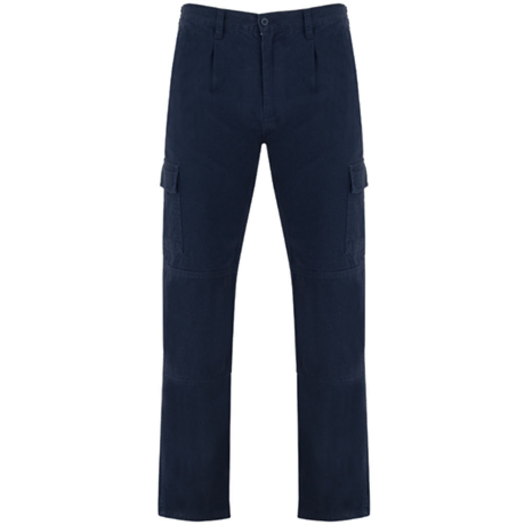 SAFETY Длинные брюки из прочной хлопчатобумажной ткани:, цвет морской синий  размер 38