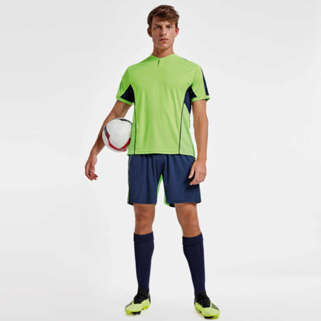 BOCA Спортивний комплект комбінований з трьох тканин:, колір fluor green, navy blue  розмір M - CJ03460222255- Фото №2