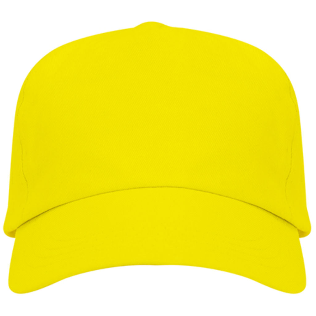 URANUS 5 панельная кепка, цвет желтый  размер 32x11cm