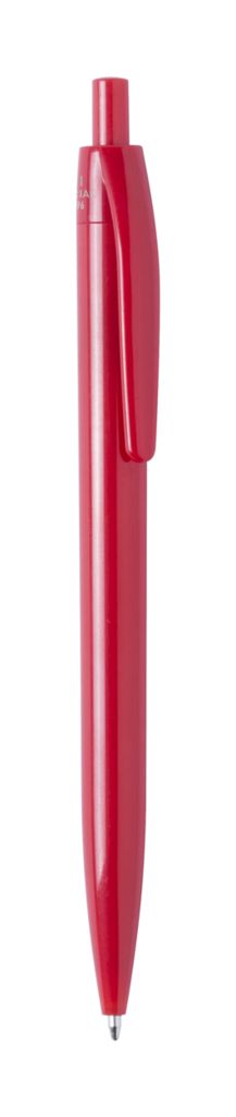 Ручка шариковая антибактериальная Licter, цвет красный