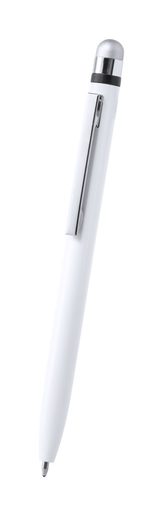 Ручка шариковая с антибактериальным покрытием Verne, цвет белый