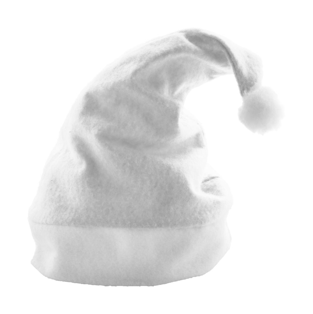 Шапка Санта-Клауса Papa Noel, колір білий