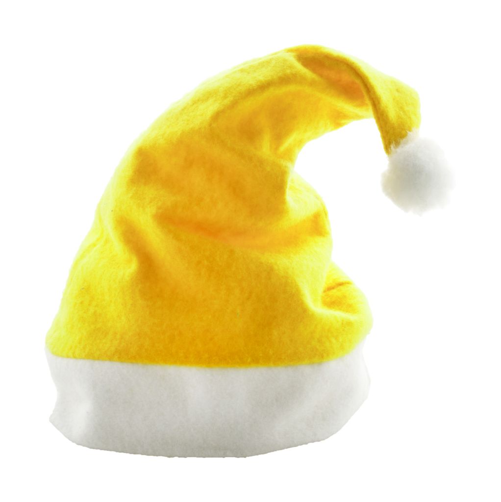 Шапка Санта-Клауса Papa Noel, цвет желтый