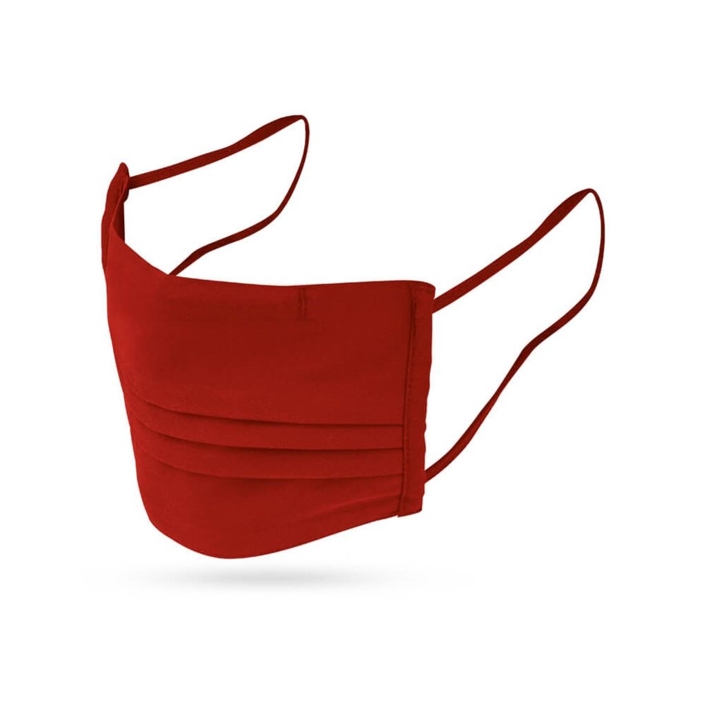 GRANCE. Reusable textile mask, колір червоний
