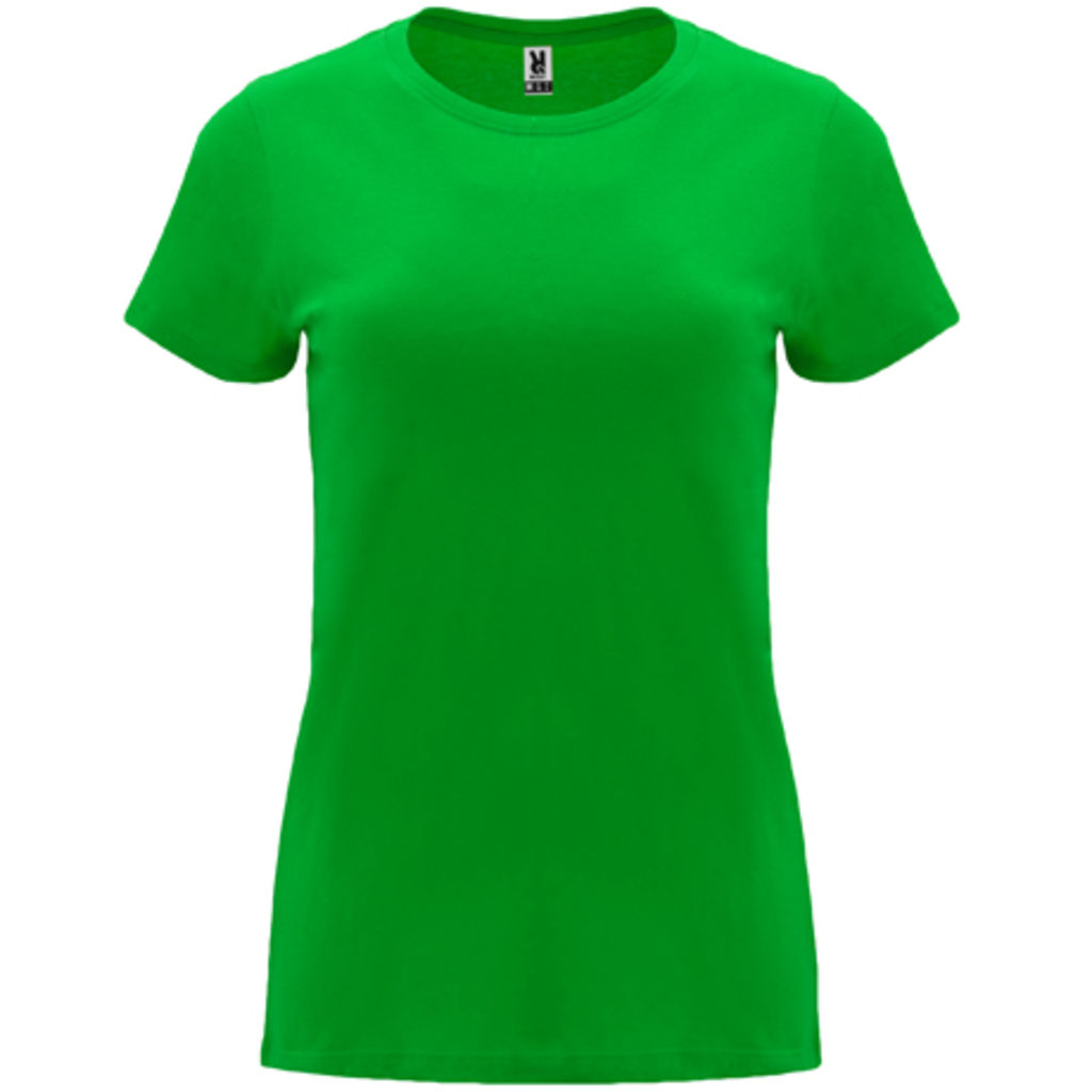CAPRI Женская футболка с коротким рукавом, цвет травяной зеленый  размер S