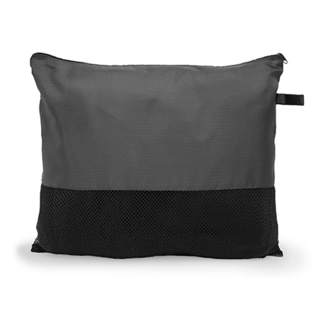 Однотонное одеяло из флиса плотностью 200 г/м², цвет черный