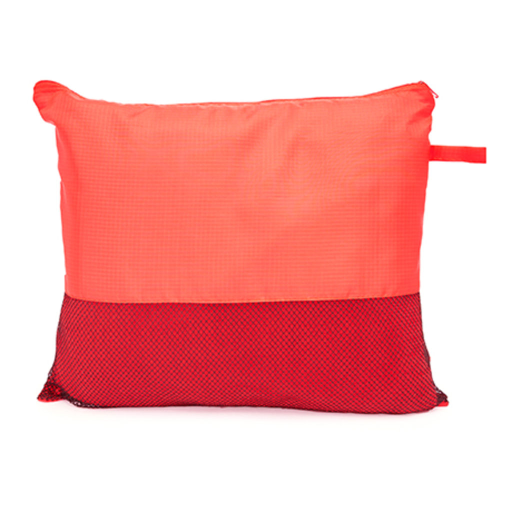 Однотонное одеяло из флиса плотностью 200 г/м², цвет красный