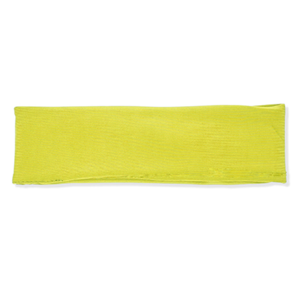 Эластичная спортивная бандана из мягкого микроволокна, цвет желтый