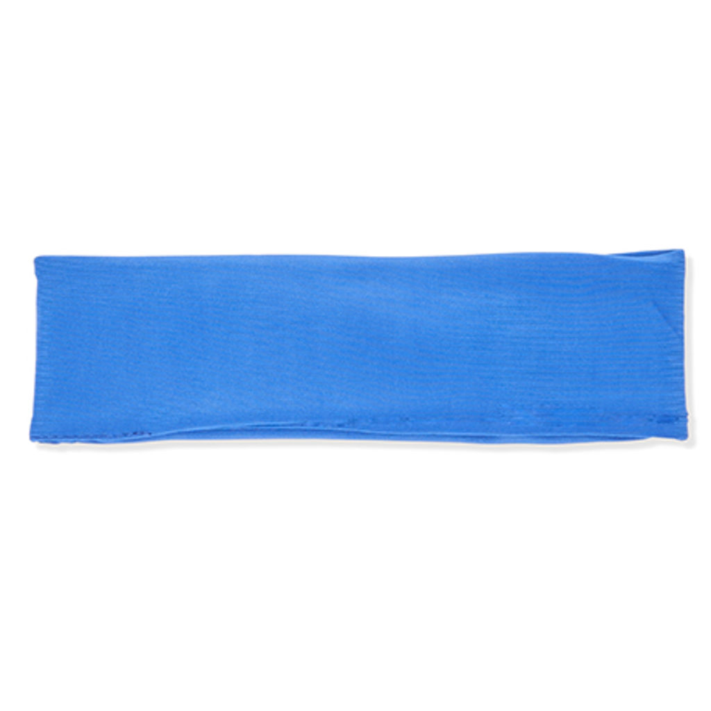 Еластична спортивна бандана з м'якого мікроволокна, колір яскравий синій