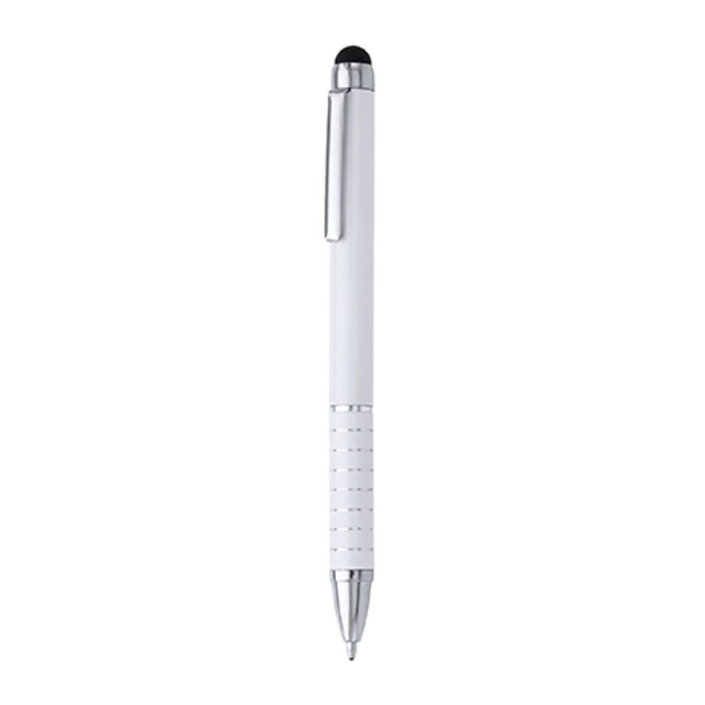 Алюминиевая ручка с поворотным механизмом и сенсором, цвет белый